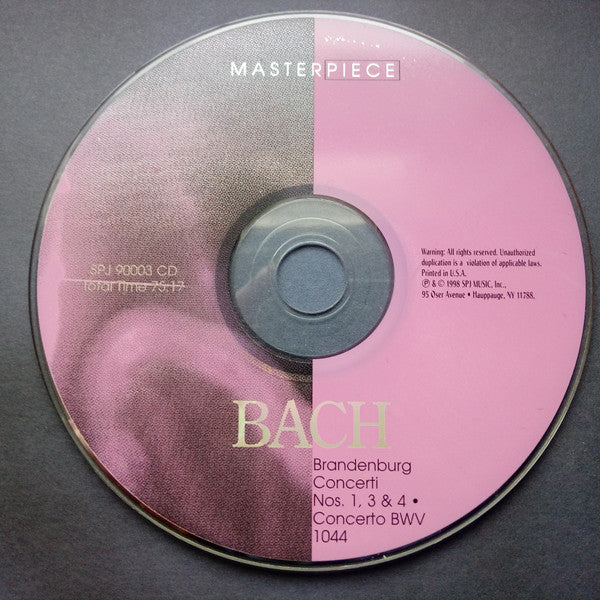 Johann Sebastian Bach : Brandenburg Concerti / Suite No. 2 In B Minor / Concerto BWV 1044 (2xCD, Album)