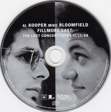 Load image into Gallery viewer, Al Kooper / Mike Bloomfield : Fillmore East: The Lost Concert Tapes 12/13/68 (CD, Album)