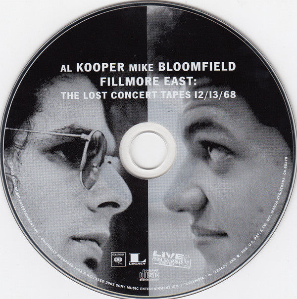 Buy Al Kooper / Mike Bloomfield : Fillmore East: The Lost Concert Tapes ...