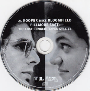 Al Kooper / Mike Bloomfield : Fillmore East: The Lost Concert Tapes 12/13/68 (CD, Album)