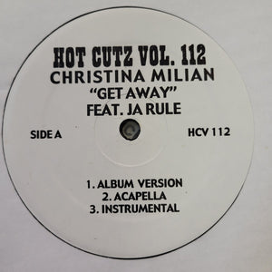 Christina Milian, G-Dep : HOT CUTZ VOL. 112 (12", Comp, Unofficial)