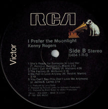 Load image into Gallery viewer, Kenny Rogers : I Prefer The Moonlight (LP, Album)