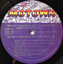 Load image into Gallery viewer, Smokey Robinson &amp; The Miracles* : Greatest Hits Vol. 2 (LP, Comp, RE)