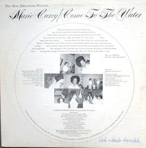 Marie Curry (2) : Come To The Water (LP, Album)