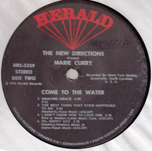 Marie Curry (2) : Come To The Water (LP, Album)