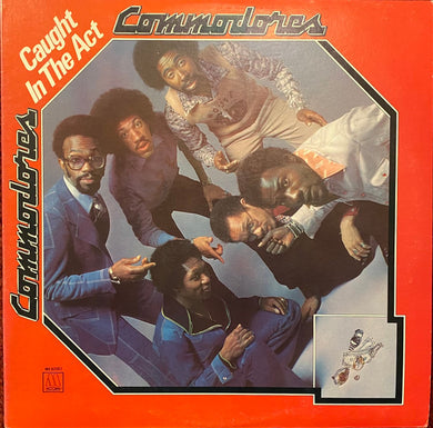 Commodores : Caught In The Act (LP, Album, Sup)