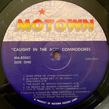 Load image into Gallery viewer, Commodores : Caught In The Act (LP, Album, Sup)