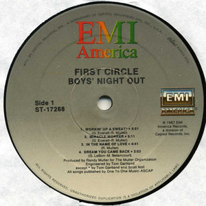 First Circle : Boys' Night Out (LP, Album)