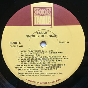 Smokey Robinson : Essar (LP, Album)