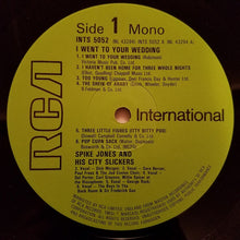 Load image into Gallery viewer, Spike Jones And His City Slickers : I Went To Your Wedding (LP, Mono)