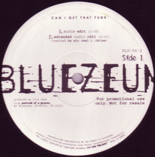 Load image into Gallery viewer, Bluezeum : Can I Get That Funk (12&quot;, Promo)