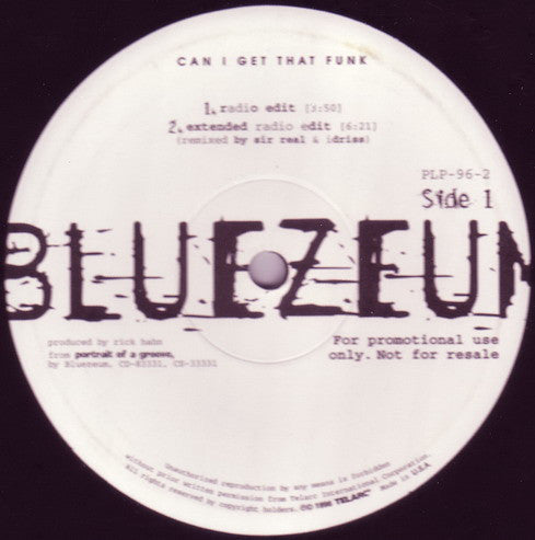 Bluezeum : Can I Get That Funk (12