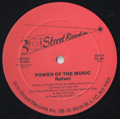 Rafael Picón : Power Of The Music (12