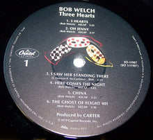 Load image into Gallery viewer, Bob Welch : Three Hearts (LP, Album)