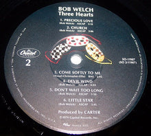 Load image into Gallery viewer, Bob Welch : Three Hearts (LP, Album)