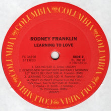 Load image into Gallery viewer, Rodney Franklin : Learning To Love (LP, Album)