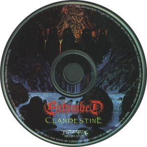 Entombed : Clandestine (CD, Album, RE)