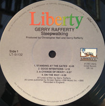 Load image into Gallery viewer, Gerry Rafferty : Sleepwalking (LP, Album)