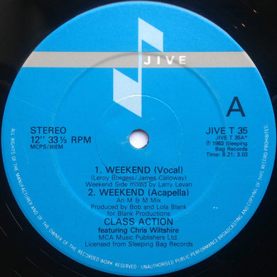 Class Action Featuring Christine Wiltshire : Weekend (12