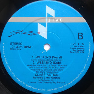 Class Action Featuring Christine Wiltshire : Weekend (12", Single)