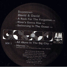 Load image into Gallery viewer, David + David : Boomtown (LP, Album, Ele)