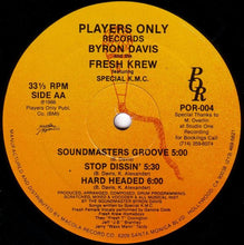 Load image into Gallery viewer, Byron Davis and the Fresh Krew* Featuring Special K.M.C. : The Drunk (12&quot;)