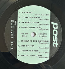 Load image into Gallery viewer, The Crests : The Crests Sing (LP, Comp, RE)