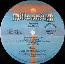 Load image into Gallery viewer, Don McLean : Believers (LP, Album, Ind)