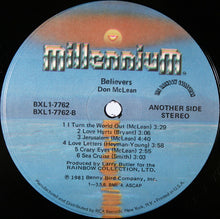 Load image into Gallery viewer, Don McLean : Believers (LP, Album, Ind)