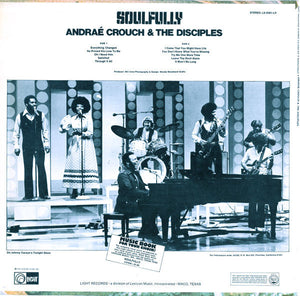 Andraé Crouch & The Disciples : Soulfully (LP, Album, RE, Mon)