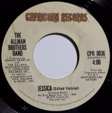 The Allman Brothers Band : Jessica (7
