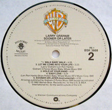 Load image into Gallery viewer, Larry Graham : Sooner Or Later (LP, Album)