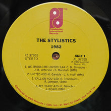 Load image into Gallery viewer, The Stylistics : 1982 (LP, Album, Car)