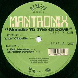 Mantronix : Needle To The Groove (12", RE)