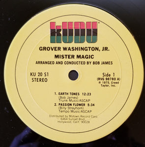 Grover Washington, Jr. : Mister Magic (LP, Album, Pit)