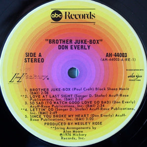 Don Everly : Brother Jukebox (LP, Album)