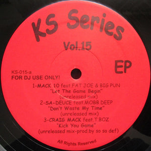 Various : KS Series (Vol. 15) (12", EP, Comp, Promo)