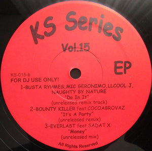 Various : KS Series (Vol. 15) (12", EP, Comp, Promo)