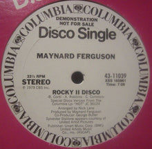 Load image into Gallery viewer, Maynard Ferguson : Rocky II Disco (12&quot;, Single, Promo)