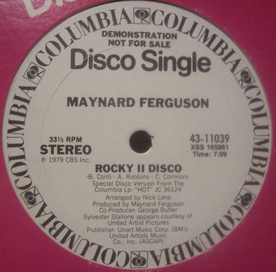 Maynard Ferguson : Rocky II Disco (12