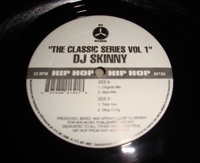 DJ Skinny : The Classic Series Vol 1 (12