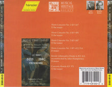 Load image into Gallery viewer, Wolfgang Amadeus Mozart, Timothy Brown (2), Iona Brown, Academy Of St. Martin-in-the-Fields* : Horn Concertos Nos. 1 - 4 (CD, Club)