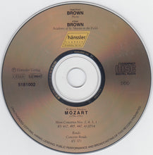 Load image into Gallery viewer, Wolfgang Amadeus Mozart, Timothy Brown (2), Iona Brown, Academy Of St. Martin-in-the-Fields* : Horn Concertos Nos. 1 - 4 (CD, Club)