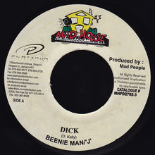 Load image into Gallery viewer, Beenie Man / 'J' : Dick (7")