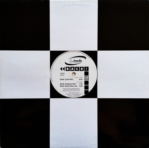 DJ Tandu : Back! (12