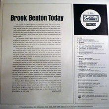 Load image into Gallery viewer, Brook Benton : Brook Benton Today (LP, Album, CTH)