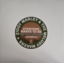 Load image into Gallery viewer, Ziggy Marley And The Melody Makers : Everyone Wants To Be (12&quot;, Promo)