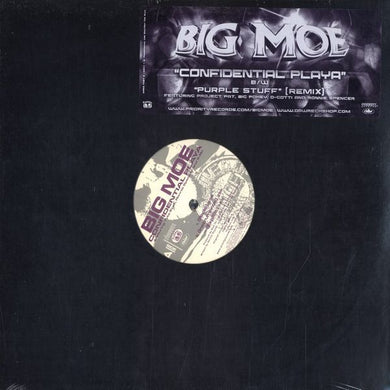 Big Moe : Confidential Playa / Purple Stuff (Remix) (12