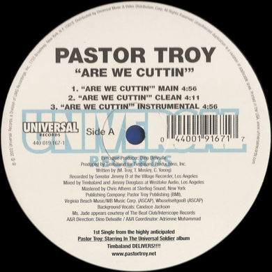 Pastor Troy : Are We Cuttin' (12