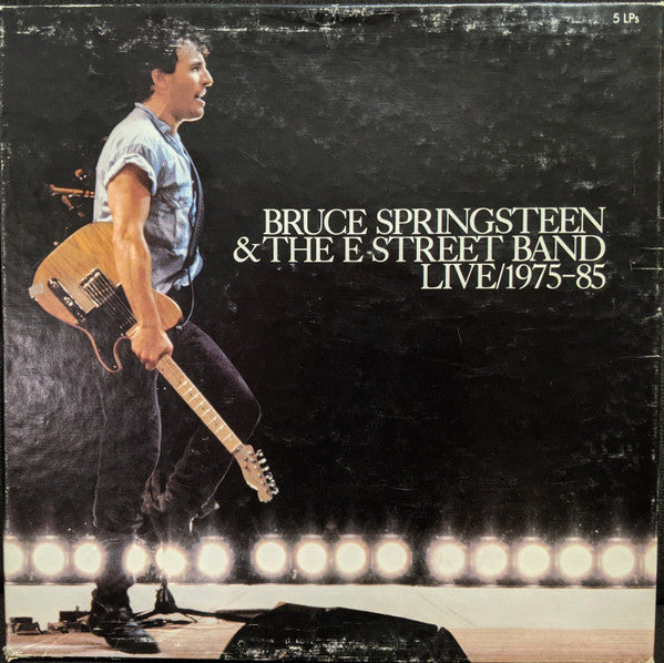 Bruce Springsteen & The E-Street Band : Live / 1975-85 (5xLP, Hau + Box)